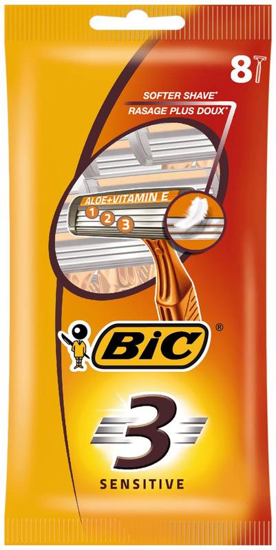 Bic 3 Sensitive Wegwerpscheermes